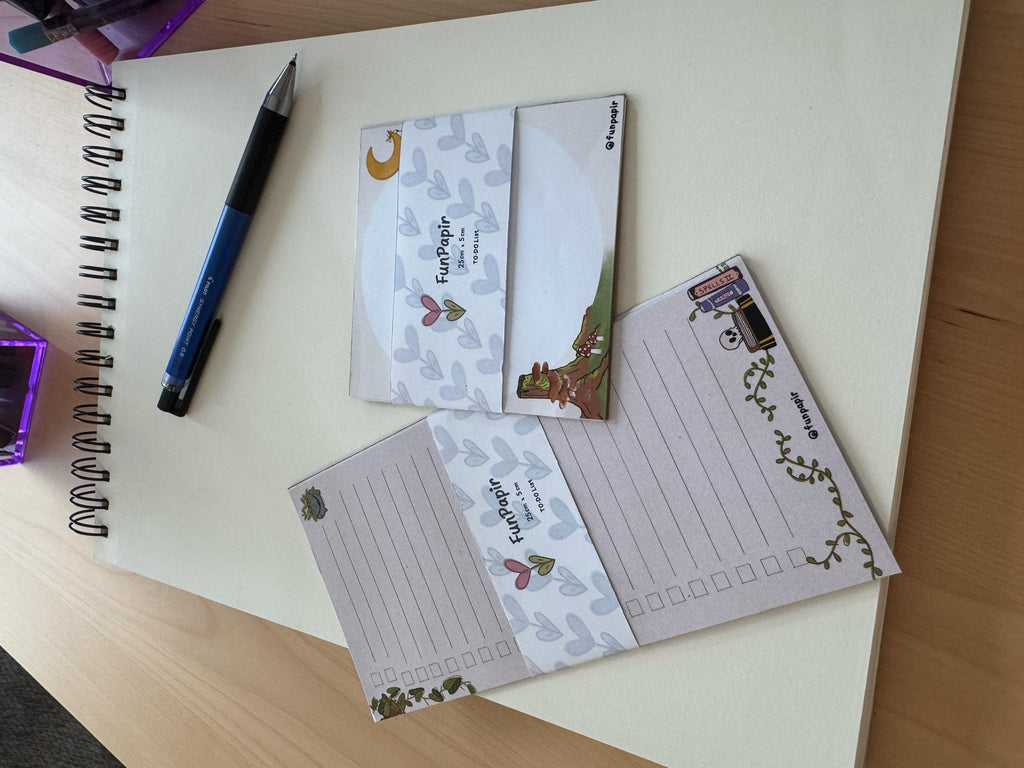 Mystic Stationery Set – Moon & Forest +  Mystical Class To-Do List