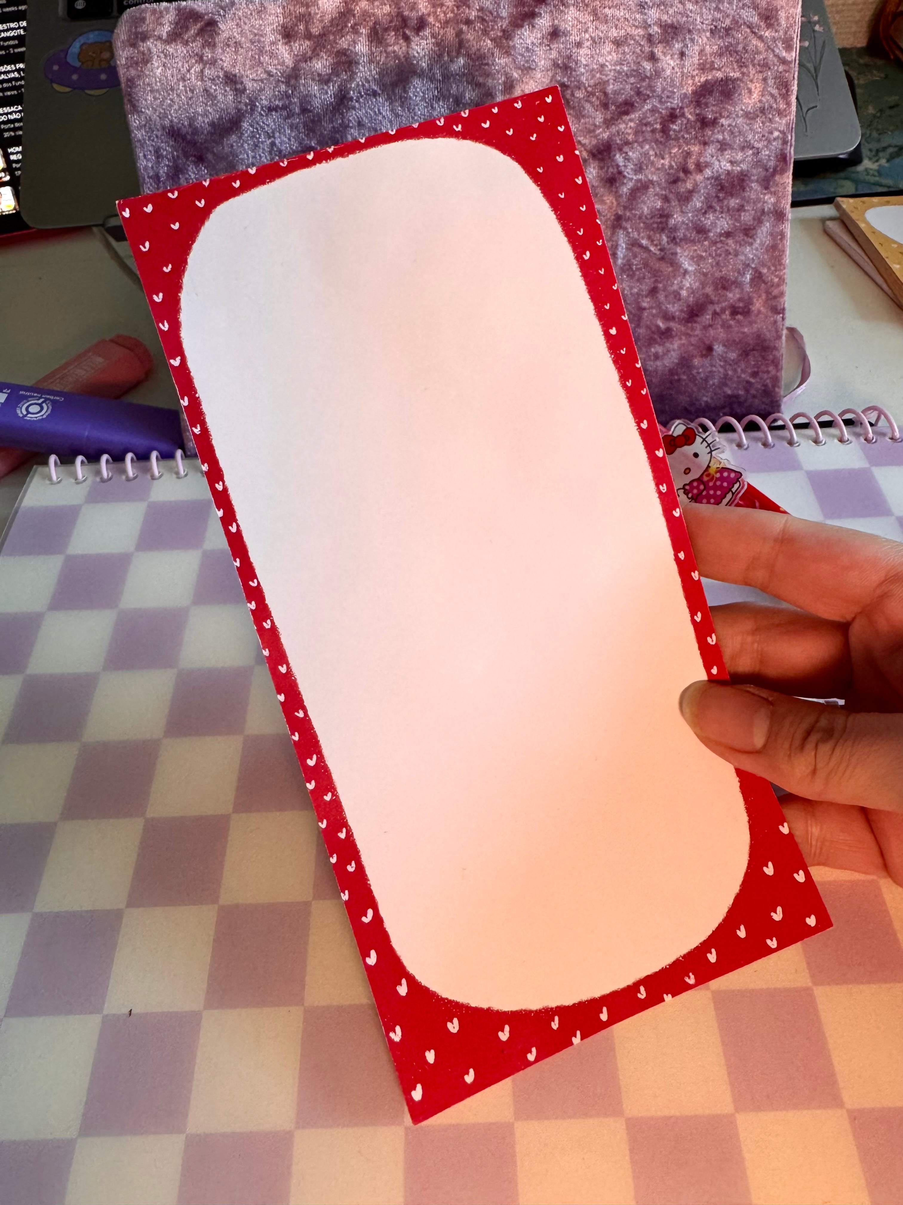 Red Love List Pad – Valentine Collection ❤️