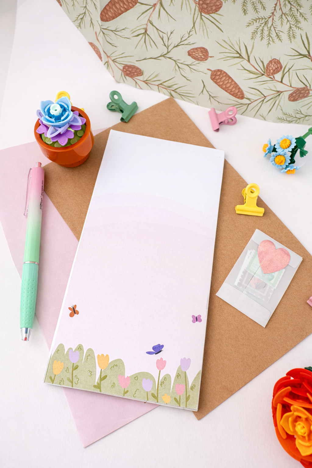 Bundle Memopad Flower Field - Spring 2026