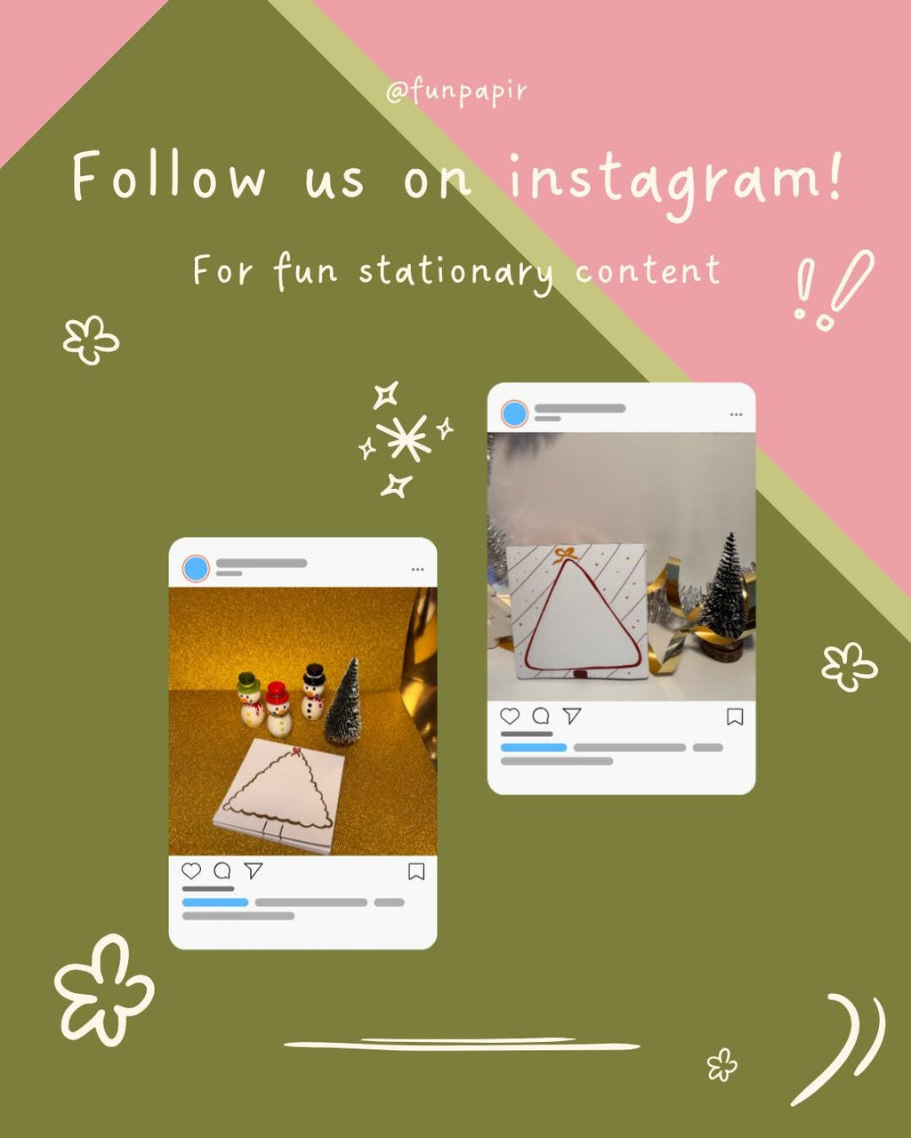 Snowy Christmas Notepad – Hot Chocolate & Gingerbread Pad | Winter Stationery | Holiday To-Do List |Handmade Notepad