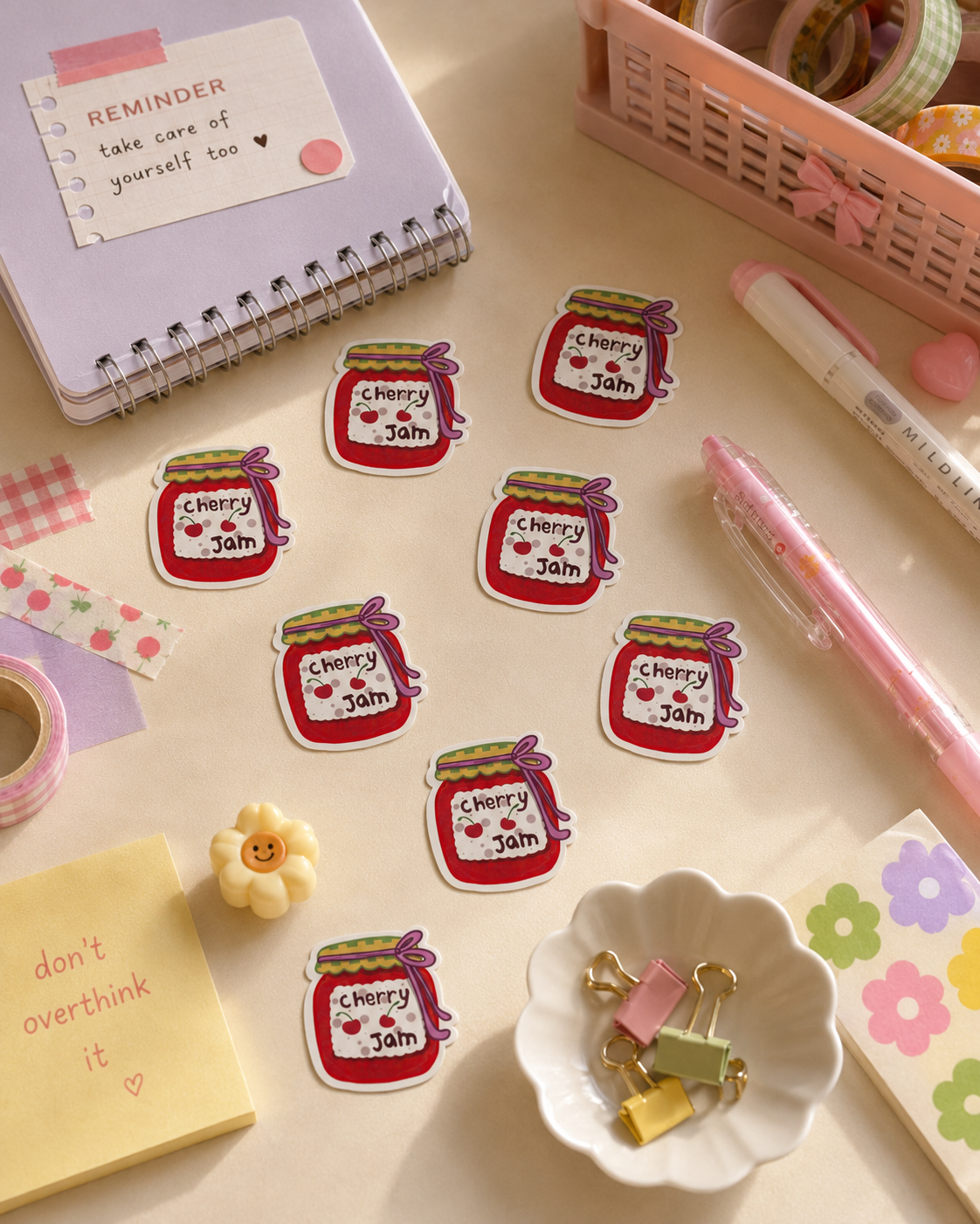 Cherry Jam Sticker