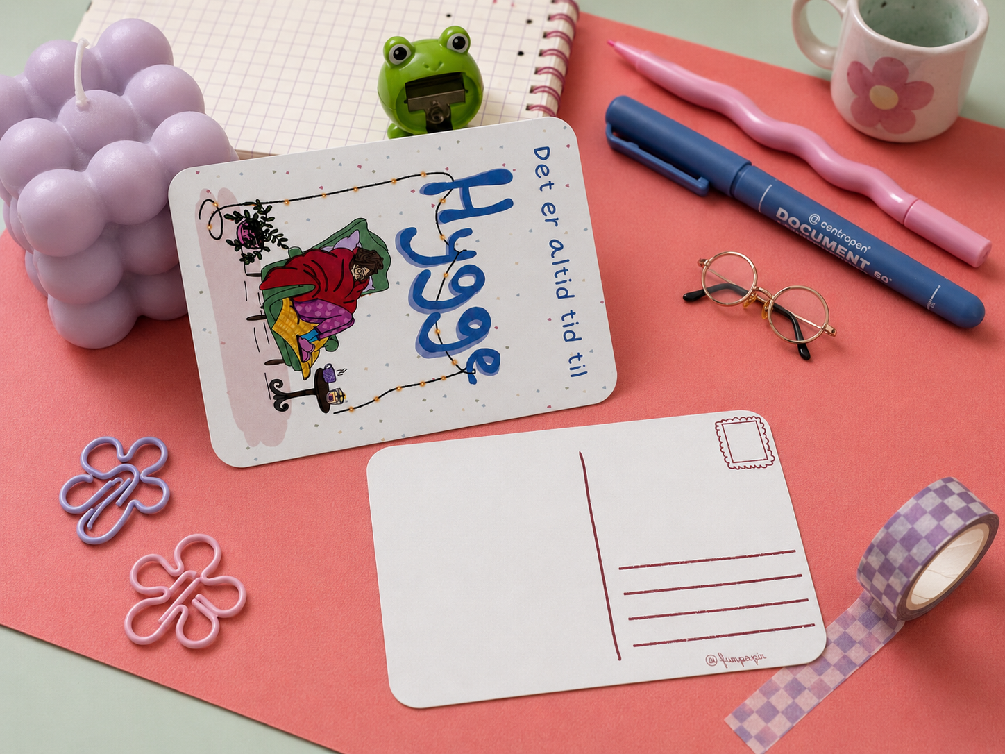 Hygge Postcard